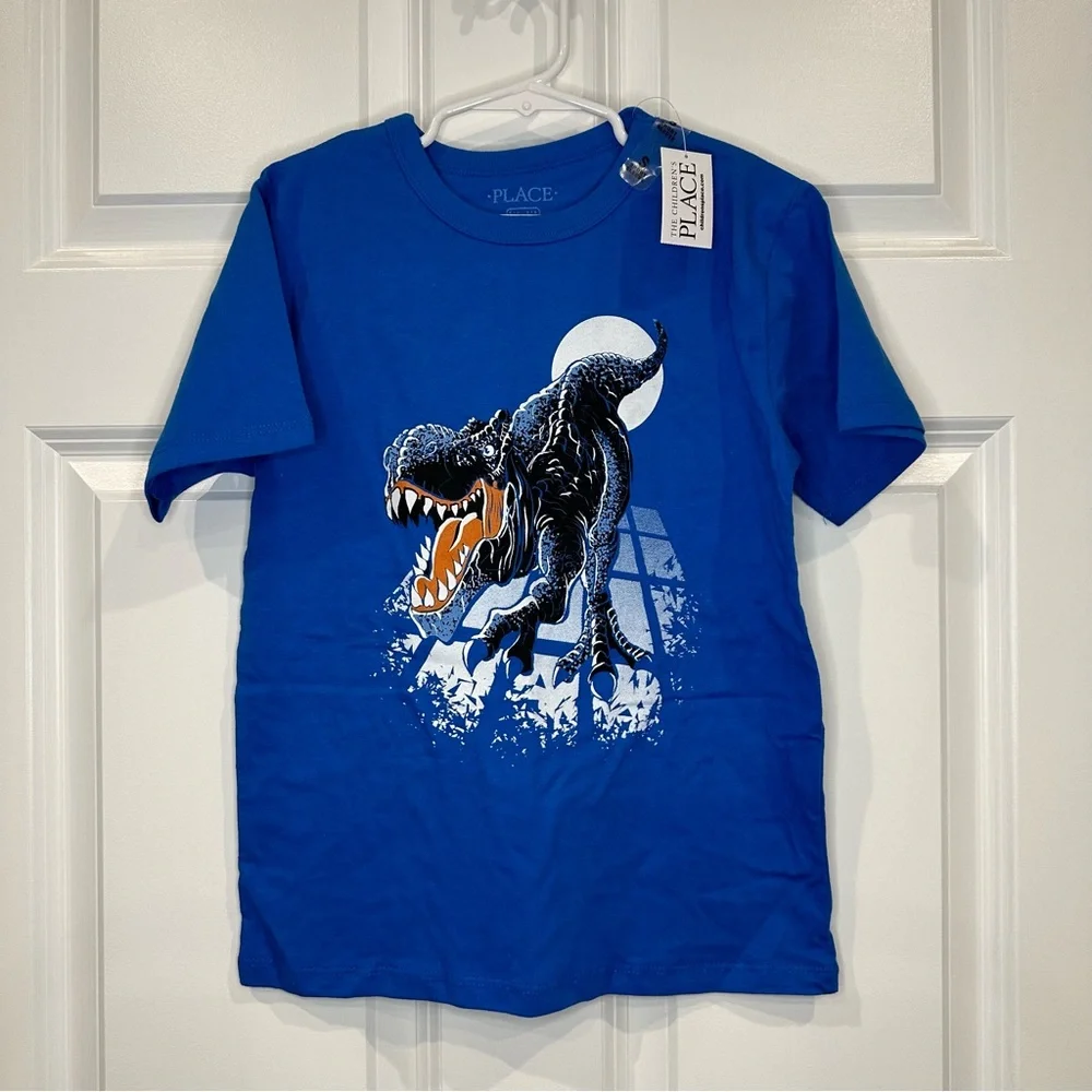 The Children’s Place Dino Tee Size‎ 5/6 NWT